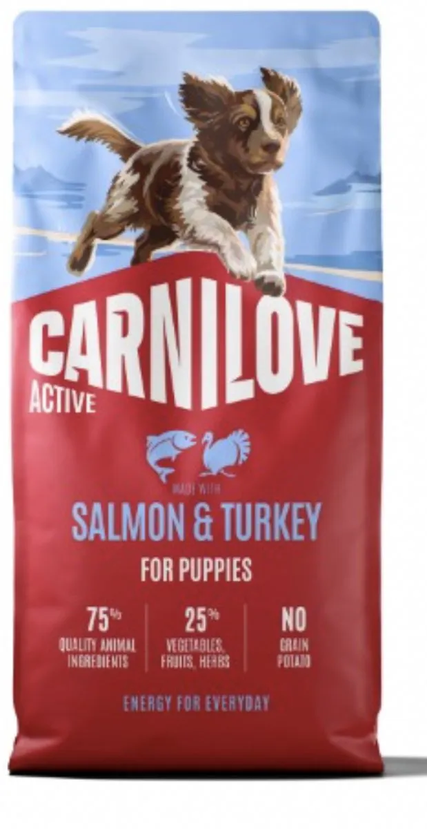 Carnilove Active Dog Puppy Salmon & Turkey 12kg