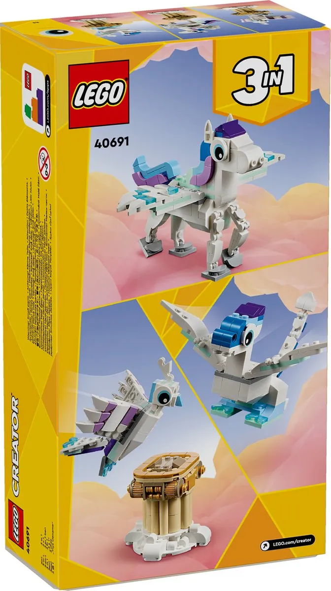 LEGO 40691 Mythische Pegasus - 278 Stukken
