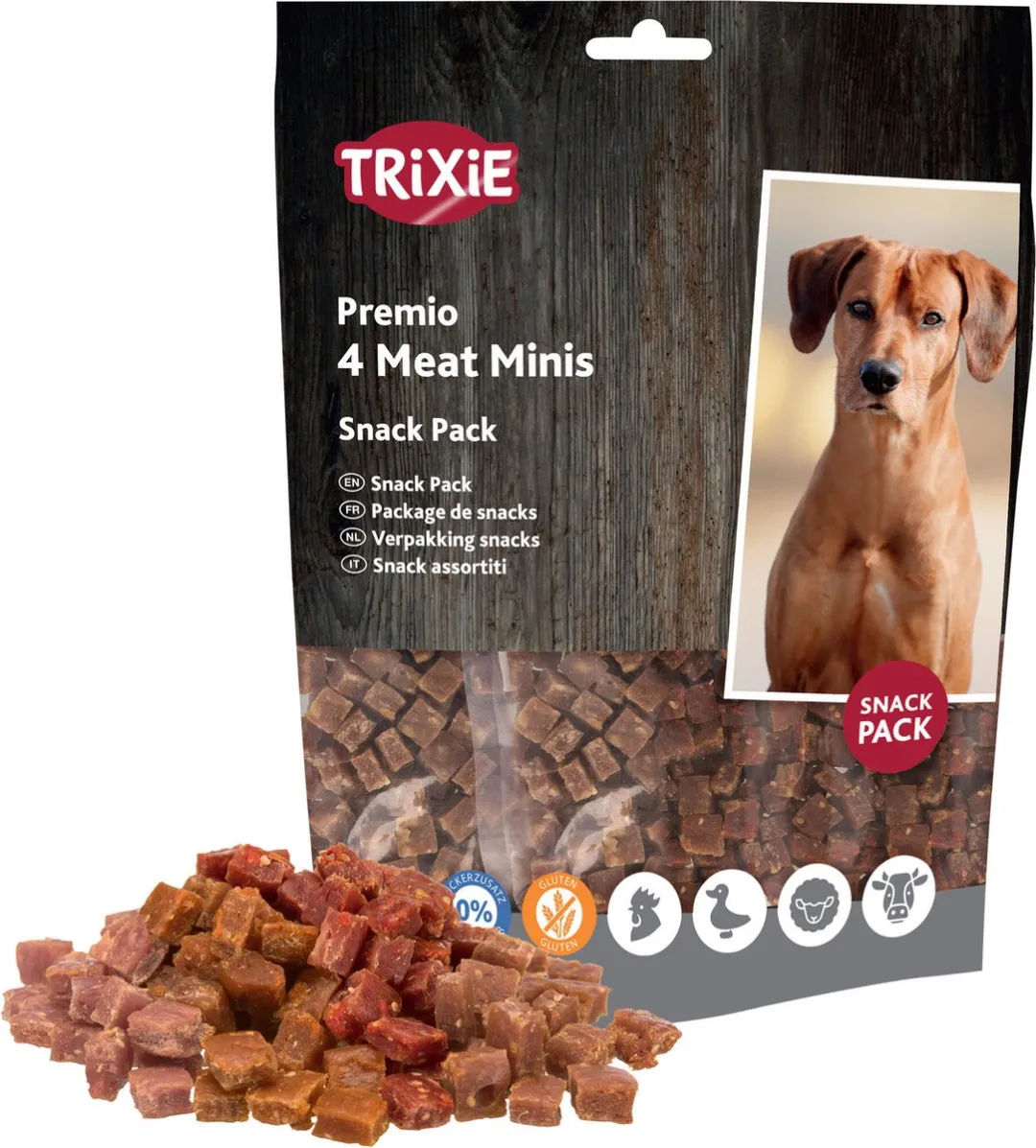 Trixie Premio 4 Superfoods Hondensnacks - 4x100g - afbeelding 2 van 6