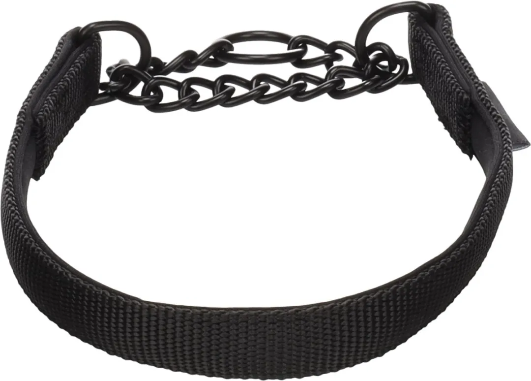 Flamingo Trero Anti-trek Halsband - Zwart S 34-45cm