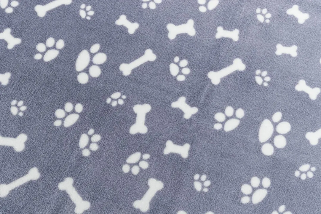 Trixie Kenny Fleece Hondendeken - Blauw - afbeelding 3 van 6