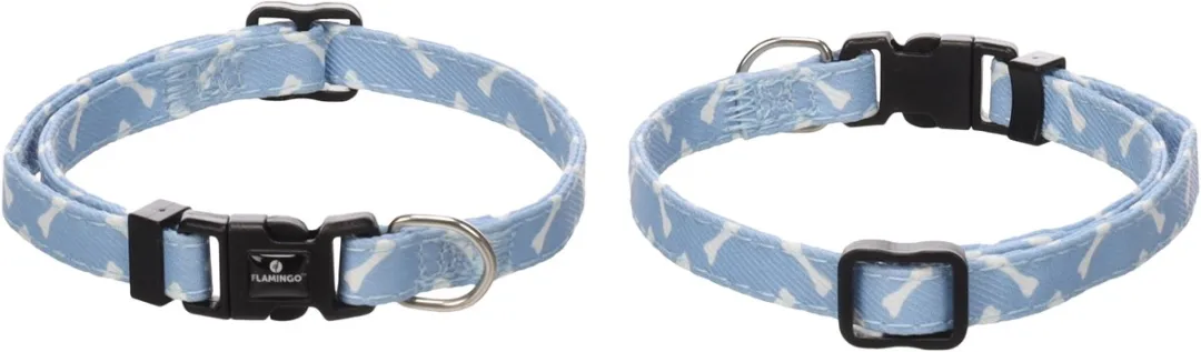 Flamingo Puppy Halsband Sari - XS 20-35cm
