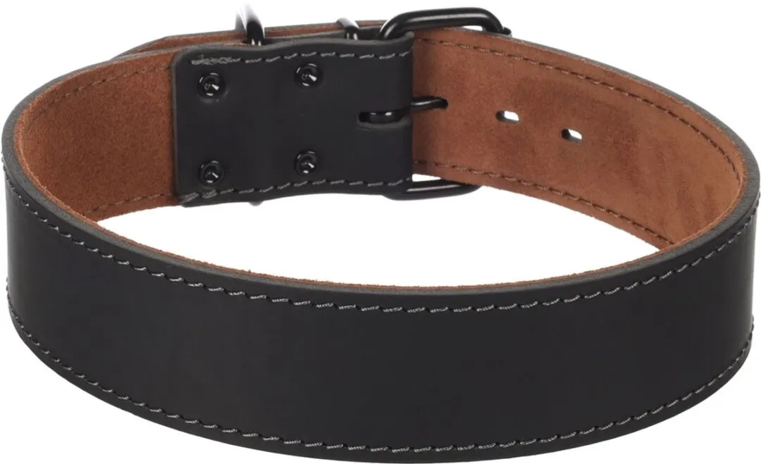 Flamingo Montana Halsband - XXXL 58-68cm - Zwart
