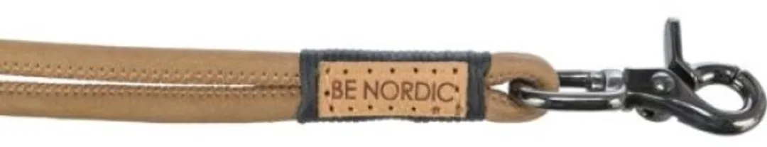 Trixie Hondenriem Nordic Leer - Bruin 200x0.8cm - afbeelding 2 van 5