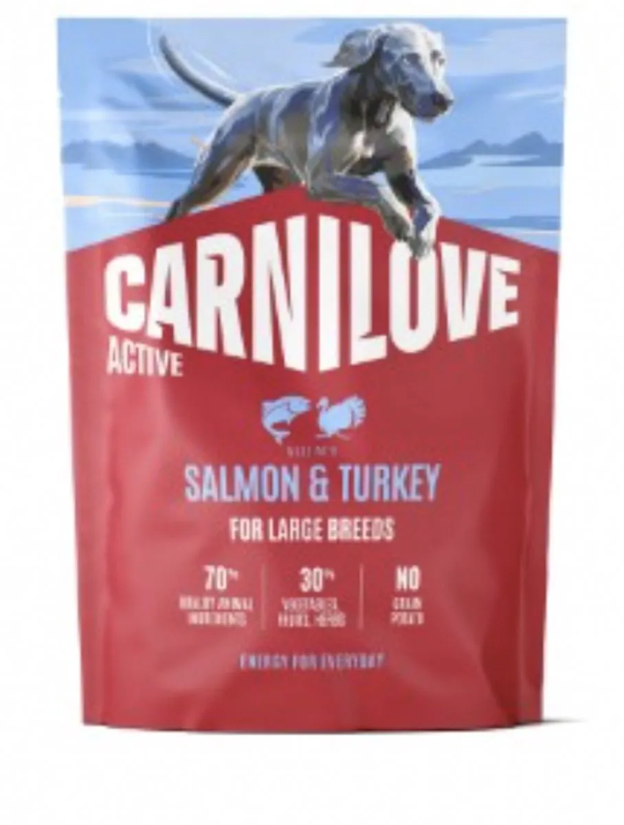 Carnilove Active Dog Large Breed Zalm & Kalkoen 1,5kg