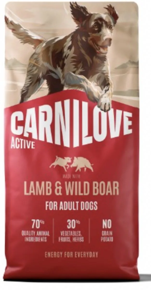 Carnilove Active Dog Lamb & Wild Boar 12kg