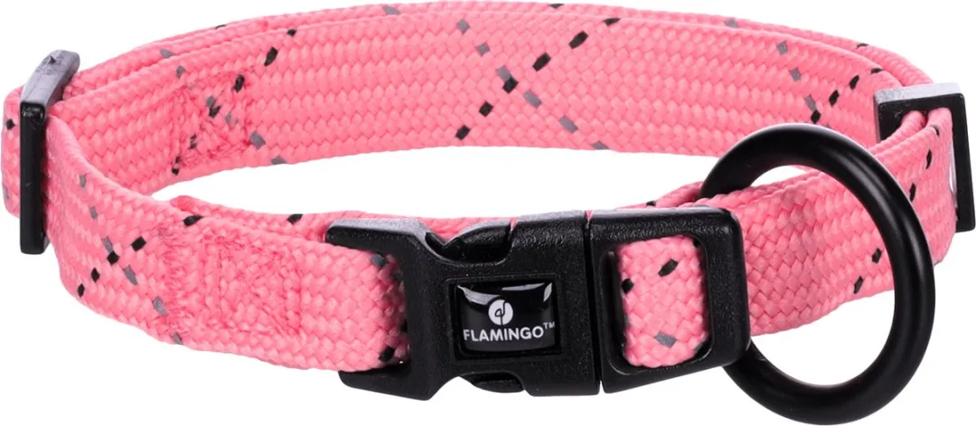 Flamingo Hond Halsband Puppy Dolly Roze XS