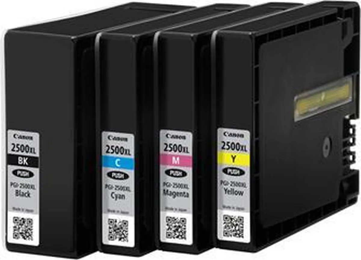 Canon PGI-2500XL Inktcartridge - 2500 pagina's - 5 kleuren
