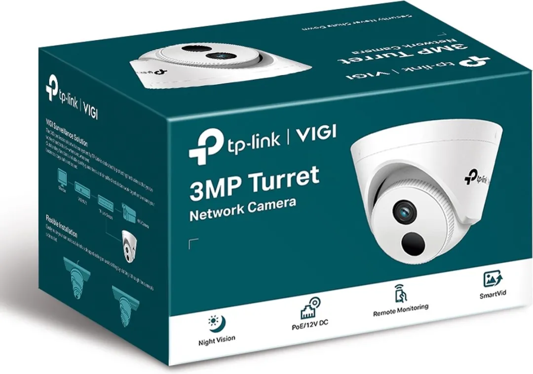 TP-Link VIGI C400HP Dome IP-Camera 3MP - Wit - afbeelding 6 van 6