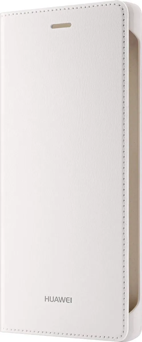 Huawei P8 Lite 2016 Flipcover Leder - Wit - afbeelding 6 van 6