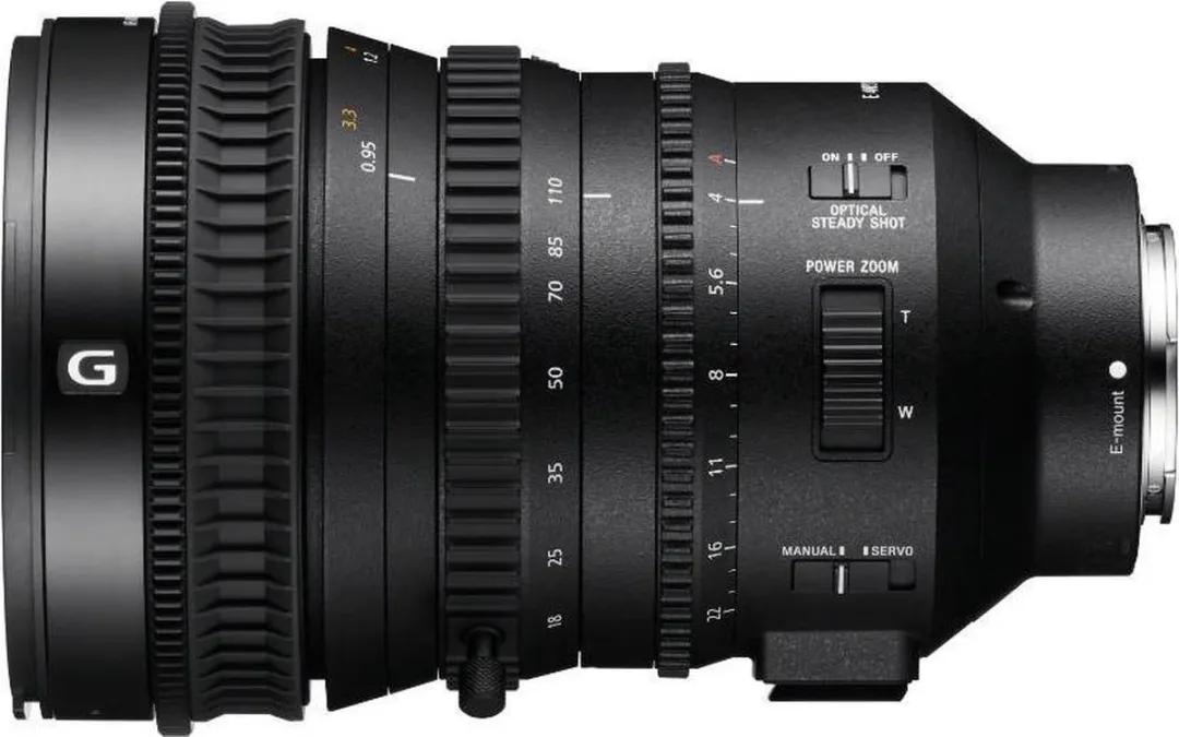Sony E PZ 18-110mm F4 G OSS SELP18110G.SYX - Zwart