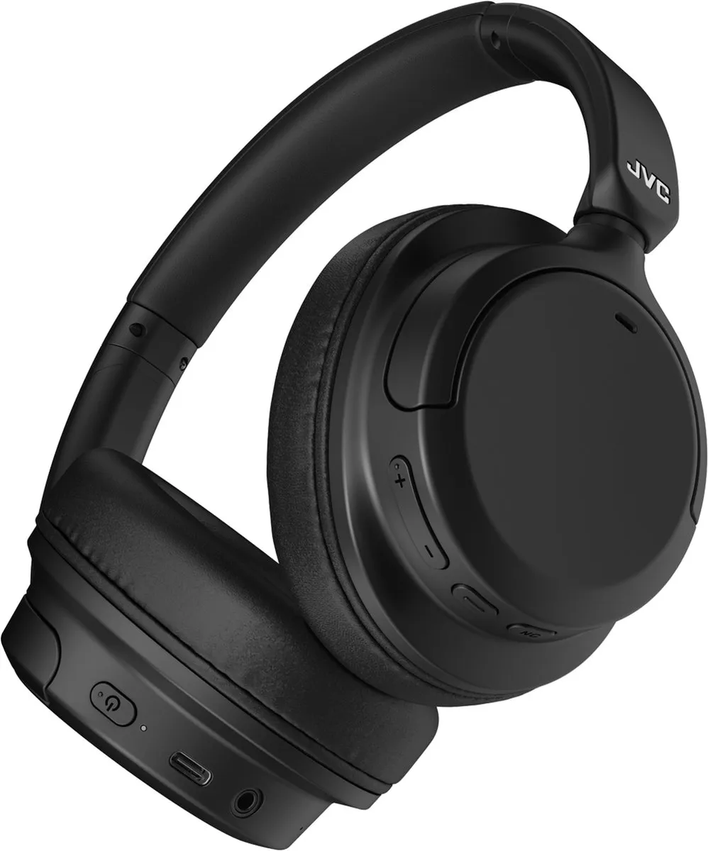 JVC HA-S95N-B Over-Ear Bluetooth Hoofdtelefoon - Hybrid Noise Cancelling - Zwart