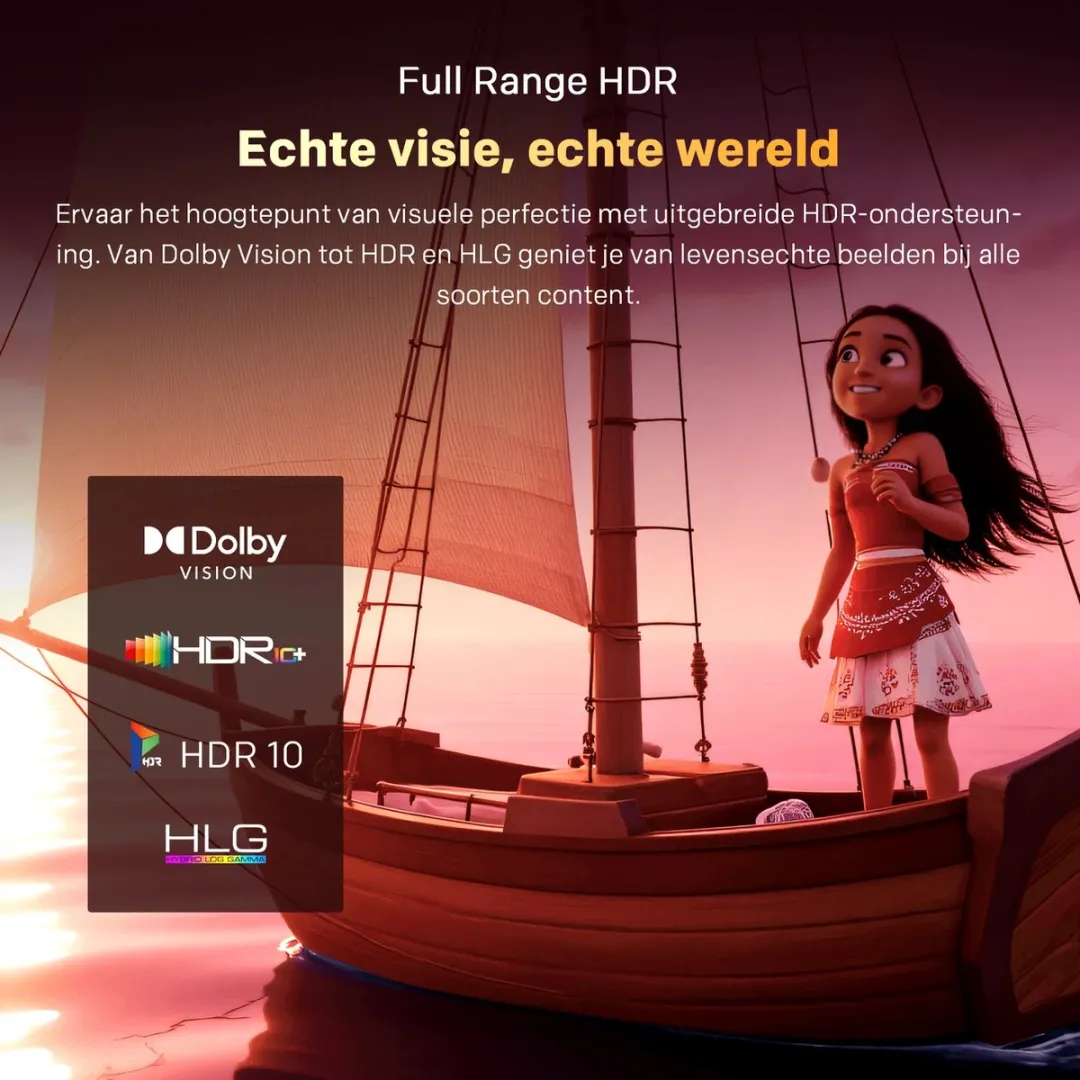 METZ 43MQF7500Z QLED TV 43 inch – 4K UHD – Smart Google TV – HDR10 – Dolby Audio – WiFi – Triple Tuner