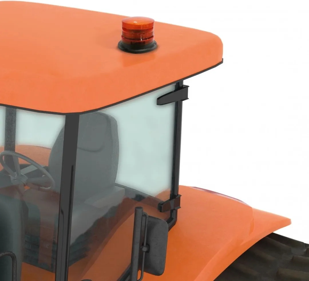 Carpoint Zwaailamp Xenon 12V - 500W - Ø15cm - Oranje - afbeelding 6 van 6