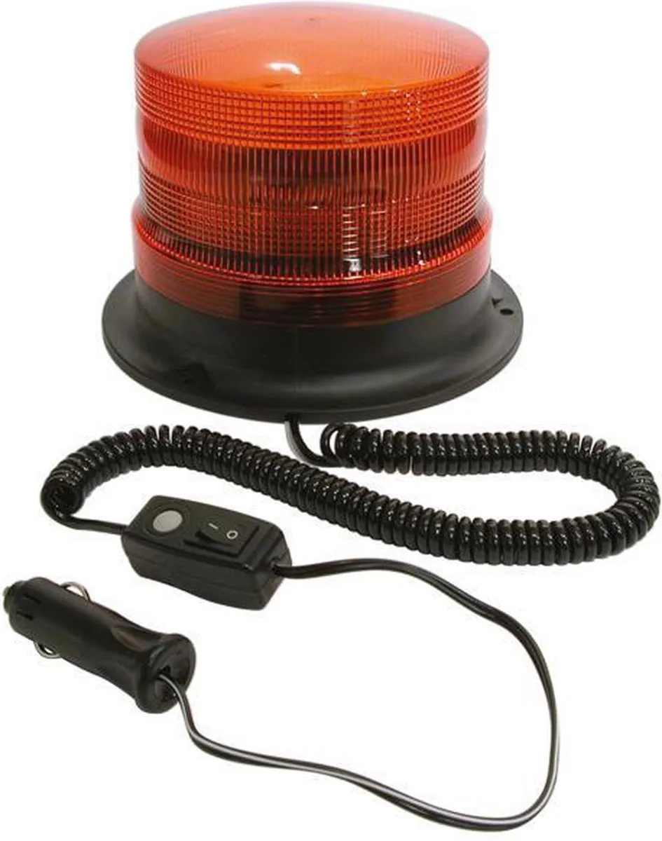 Carpoint Zwaailamp Xenon 12V - 500W - Ø15cm - Oranje