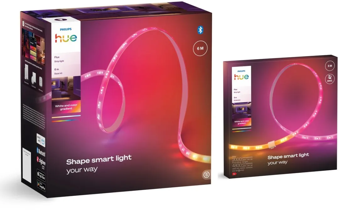 Philips Hue Flux LED Strip 11m - Wit & Kleur - RGBW