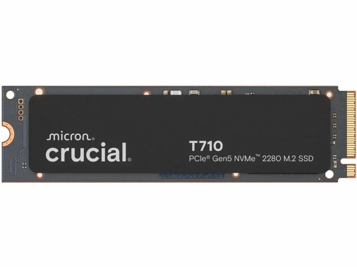 Crucial T710 CT2000T710SSD8 NVMe SSD 2TB - Gen5 - afbeelding 6 van 6