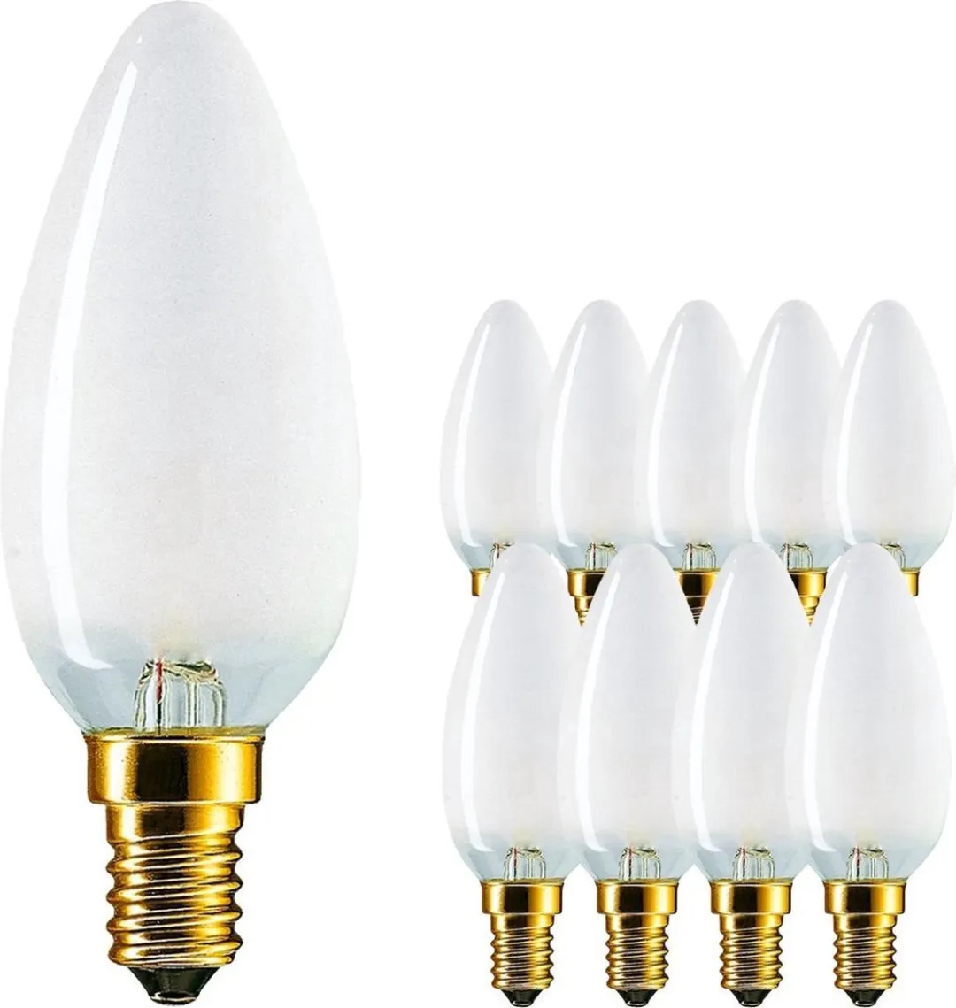Philips Kaarslamp Mat E14 25W