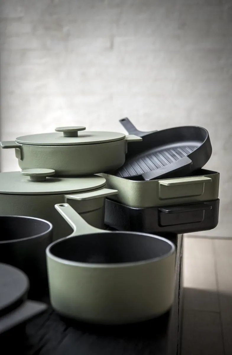 Serax Surface Pot Camogreen Gietijzeren Pan 1L