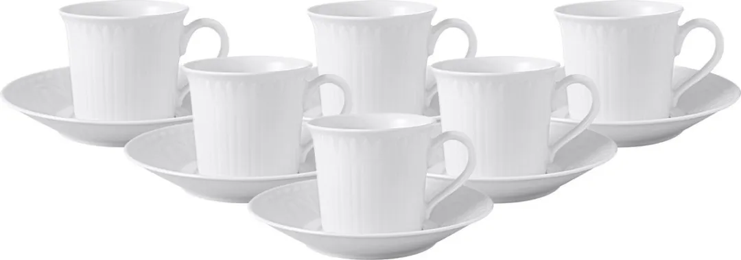 Villeroy & Boch Cellini Koffietassen Set 12 Stuks