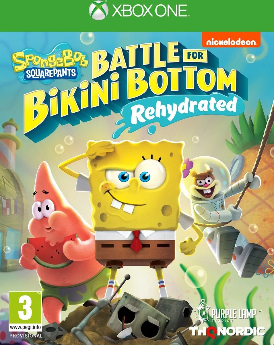 THQ Nordic Spongebob Squarepants Battle for Bikini Bottom Rehydrated - Xbox One