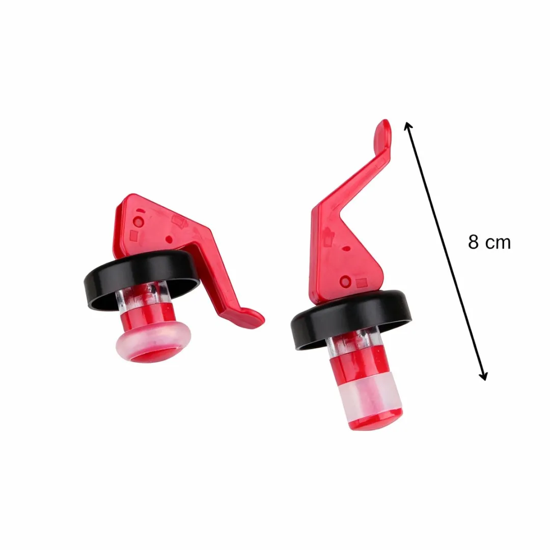 Fackelmann Bar Concept Hendeldoppen 49569 - 2 Stuks - Rood