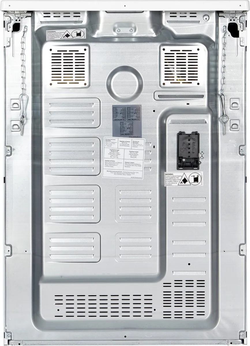 Beko FSM67010GX Keramisch Fornuis 4 Kookzones - 3-fasen - afbeelding 6 van 6