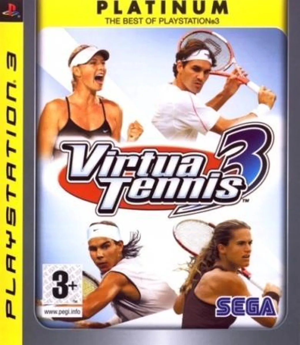 Sega Virtua Tennis 3 - 1 Speler
