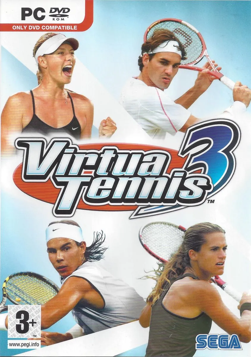 Sega Virtua Tennis 3 - 1 Speler
