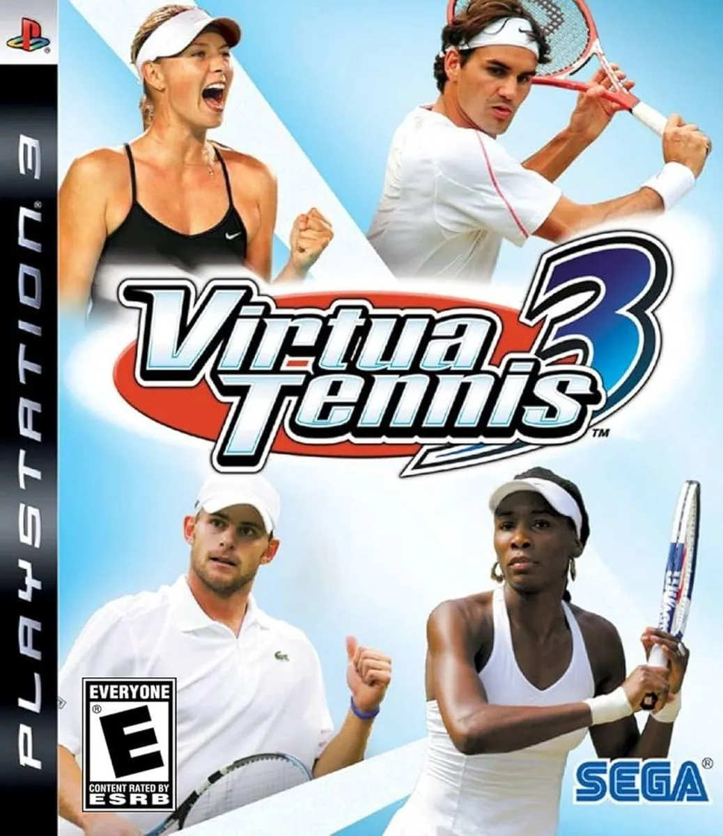 Sega Virtua Tennis 3 - 1 Speler