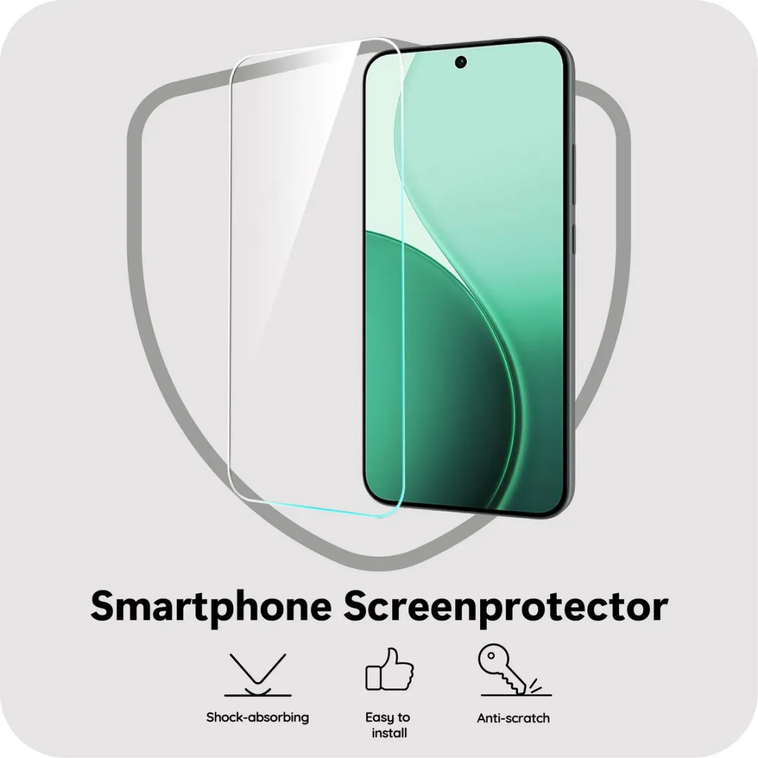 Just in Case Screenprotector Oppo Reno 14 - Gehard Glas