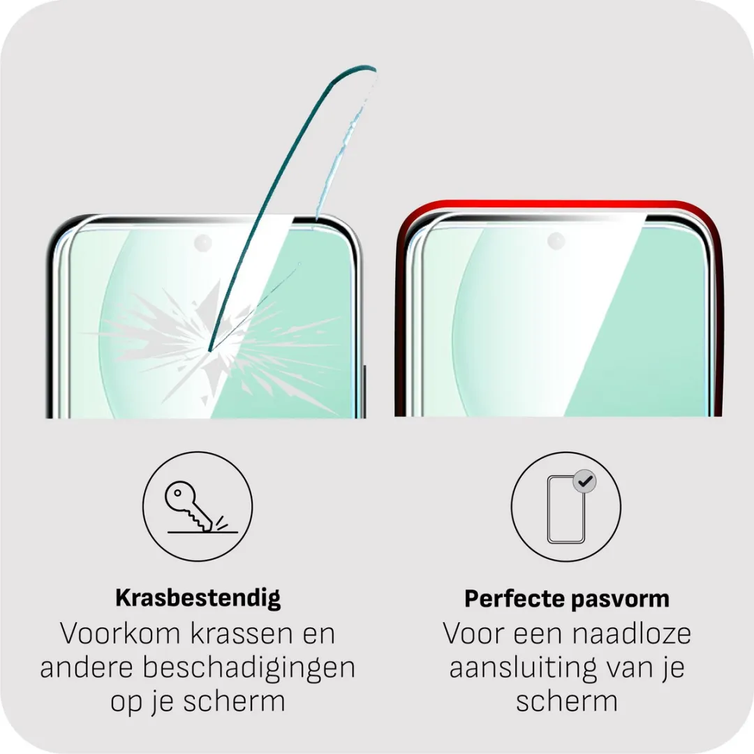 Just in Case Screenprotector Oppo Reno 14 - Gehard Glas