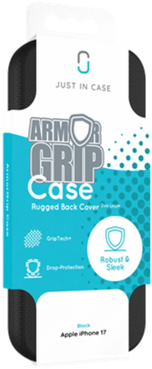 Just in Case iPhone 17 Armor Case MAP2761AG1 - Zwart