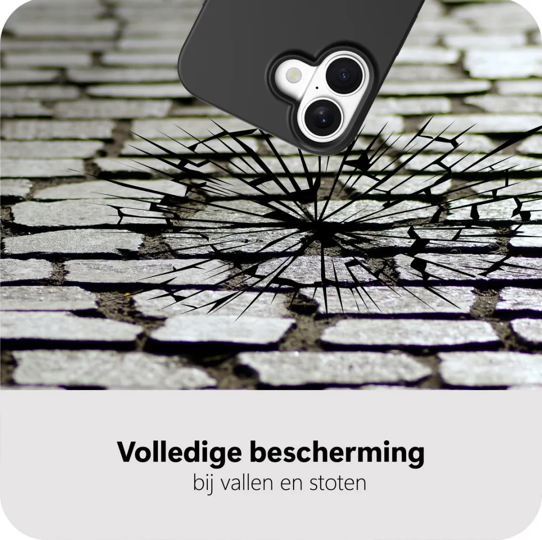 Just in Case iPhone 17 Siliconen Hoesje MAP2761ZC1 - Zwart - afbeelding 6 van 6