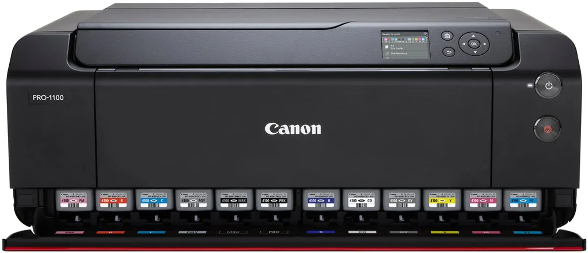 Canon imagePROGRAF PRO-1100 Fotoprinter - 12 Kleuren - Zwart