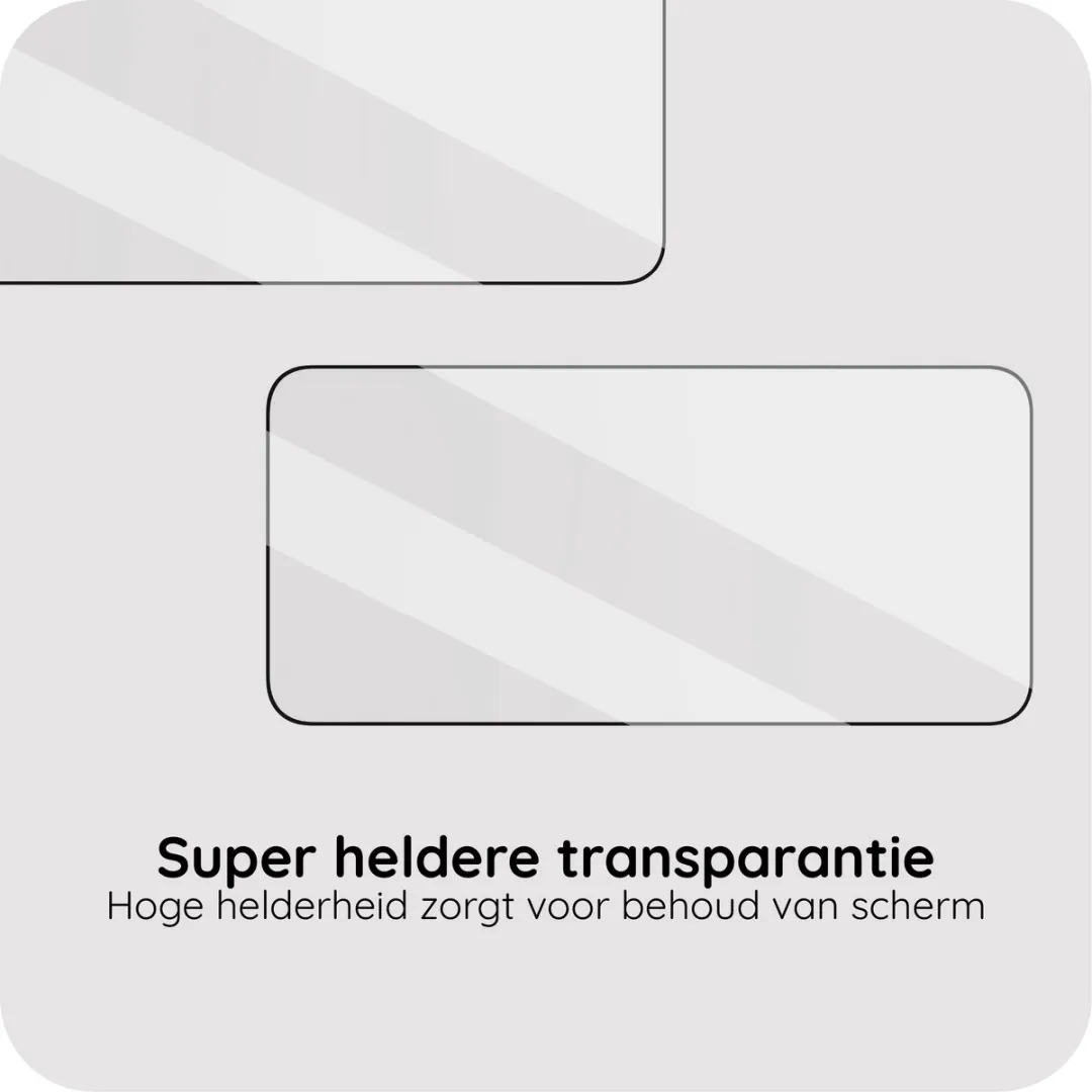 Just in Case iPhone 16/17 Screenprotector - 1 Stuk