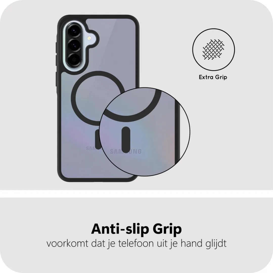 Just in Case MSA2870AE1M Hoesje - Samsung Galaxy A37 - Zwart