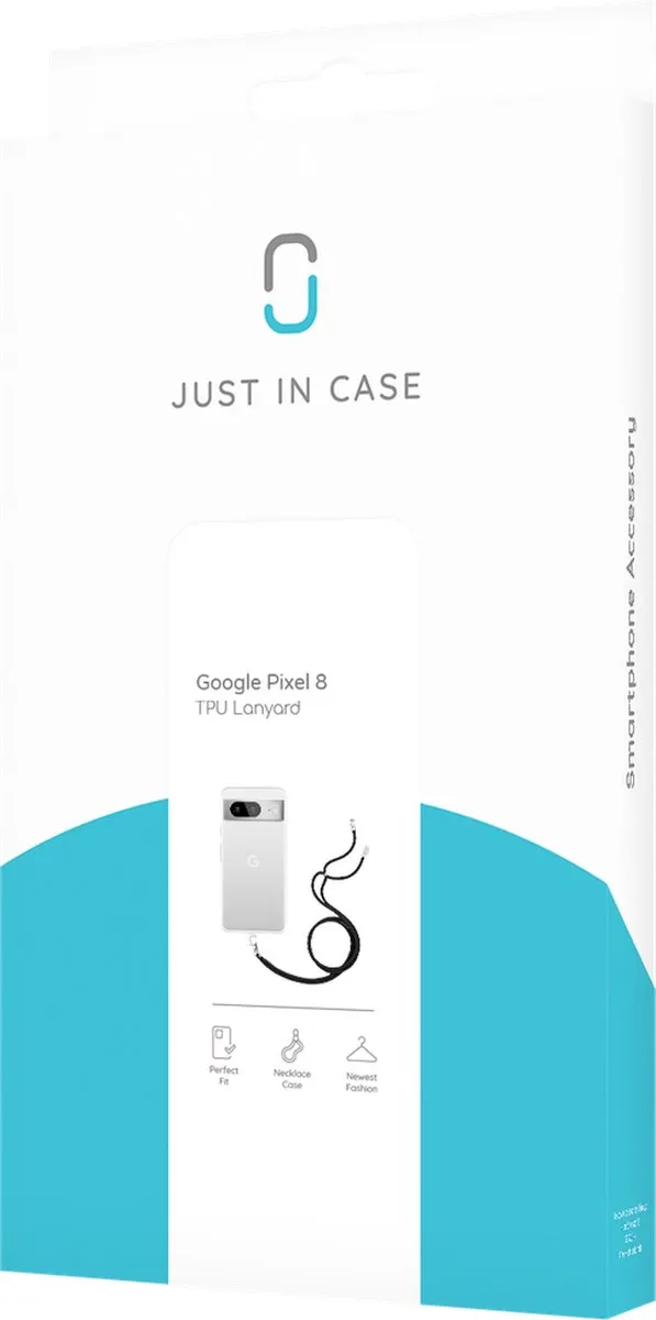 Just in Case Hoesje Google Pixel 8 - Transparant - 8310538