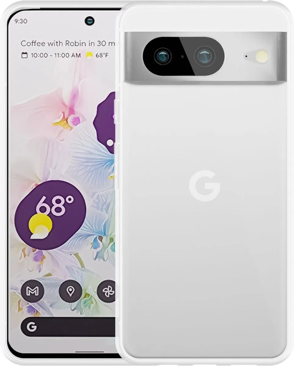 Just in Case Hoesje Google Pixel 8 - Transparant - 8310538