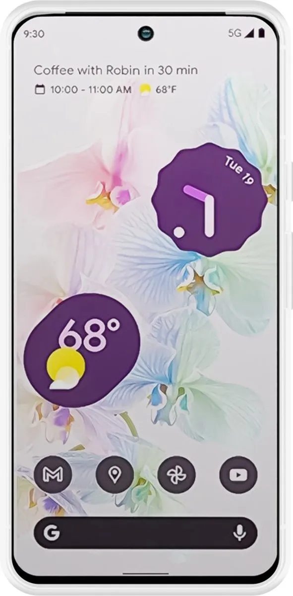 Just in Case Hoesje Google Pixel 8 - Transparant - 8310538 - afbeelding 6 van 6