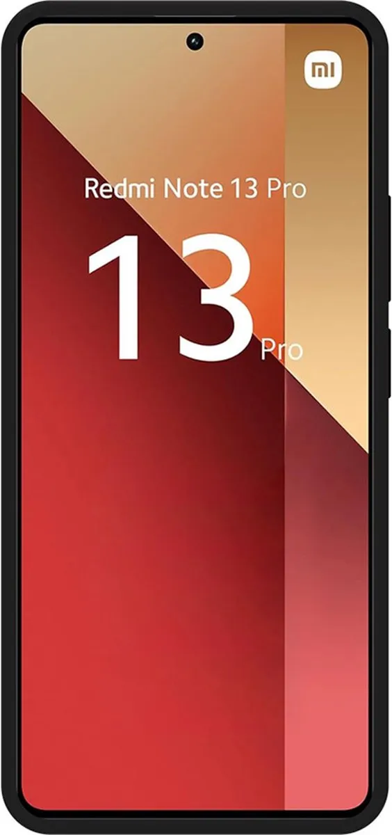 Just in Case Hoesje Xiaomi Redmi Note 13 Pro - Zwart