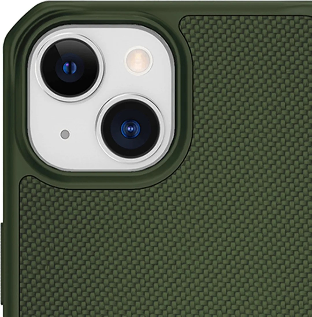 Itskins Hoesje iPhone 14 Plus Ballistisch Nylon - Groen