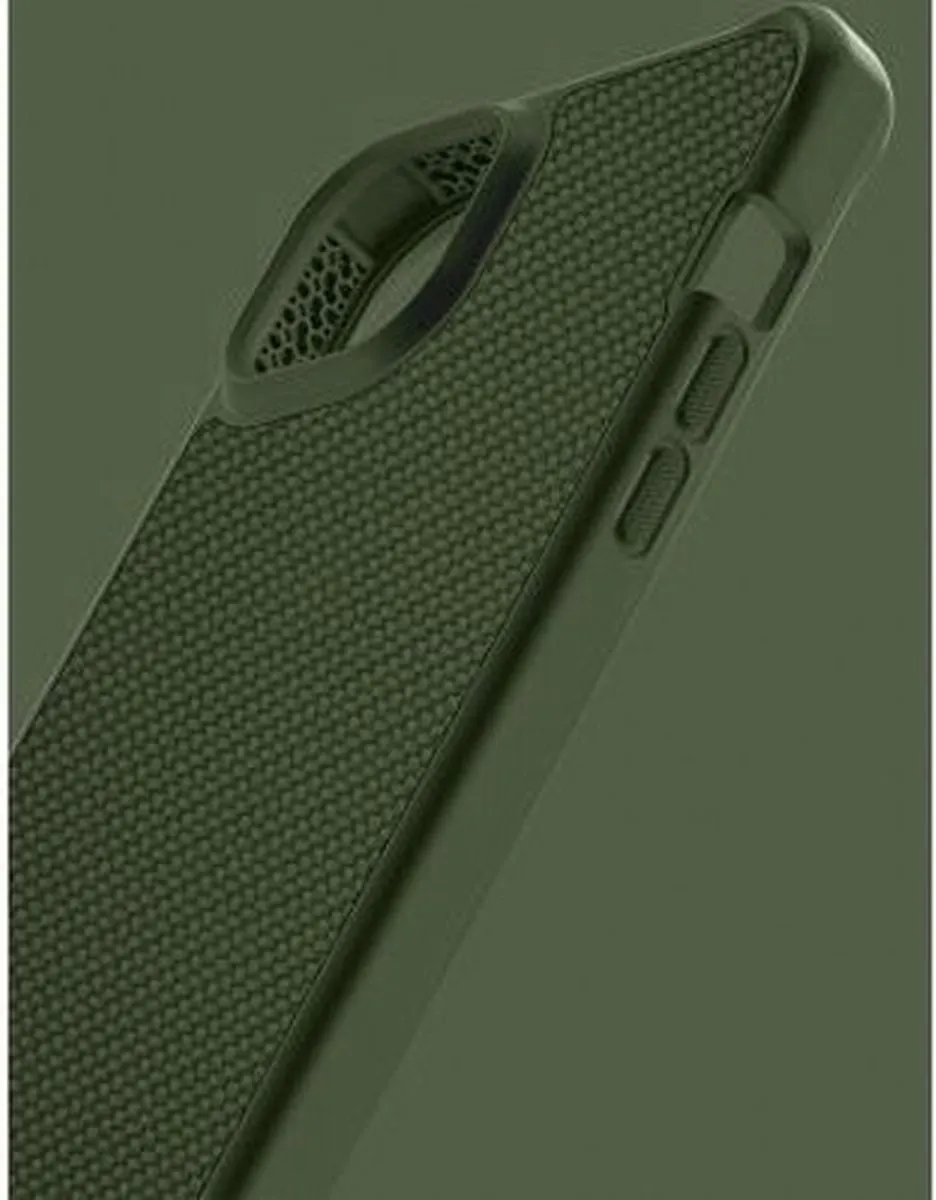 Itskins Hoesje iPhone 14 Plus Ballistisch Nylon - Groen - afbeelding 6 van 6