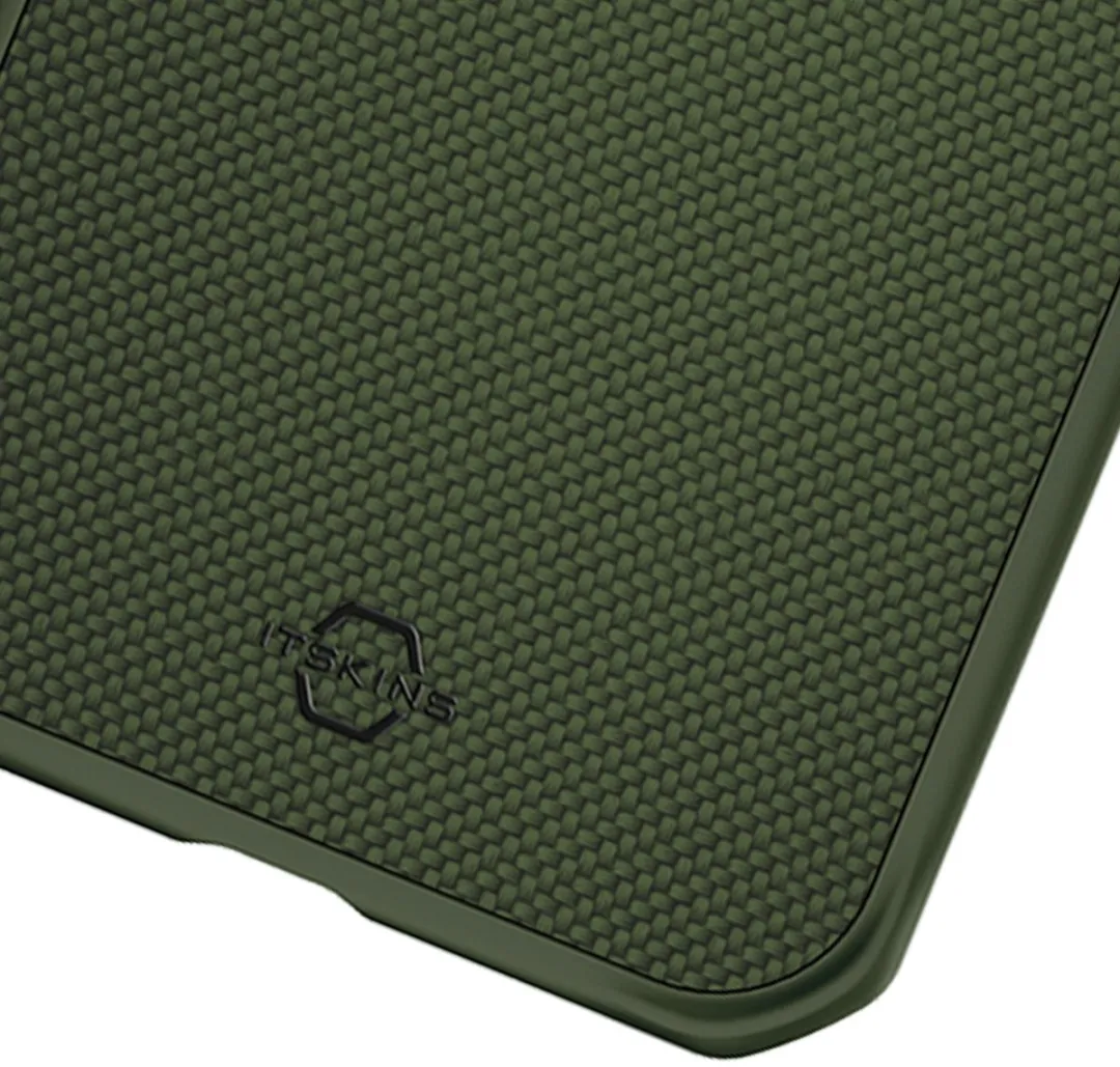 Itskins Hoesje iPhone 14 Plus Ballistisch Nylon - Groen