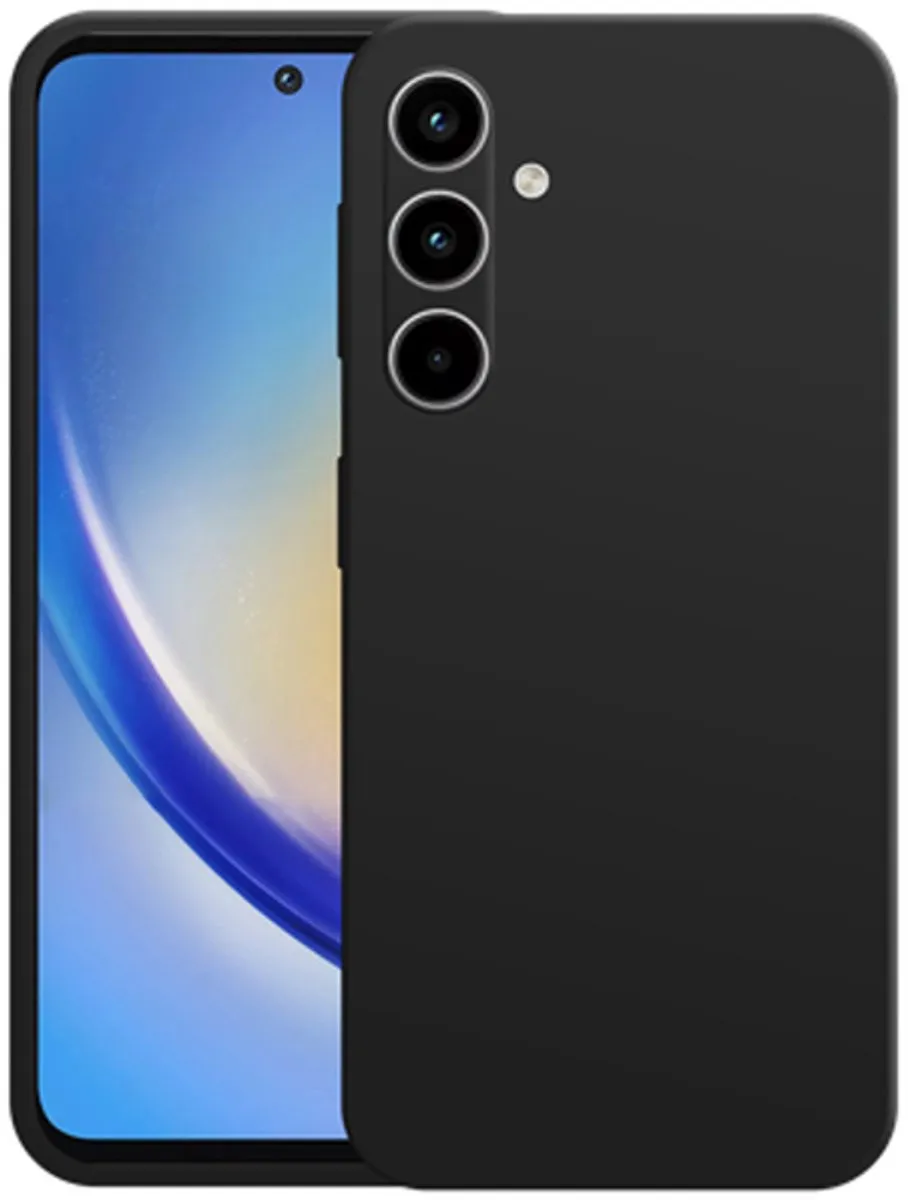 Just in Case Hoesje Samsung Galaxy A35 5G - Zwart - MPN 8326751