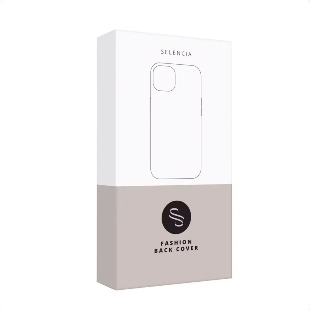 Selencia Hoesje iPhone 16 Pro Max - Gradient Groen/Bruin
