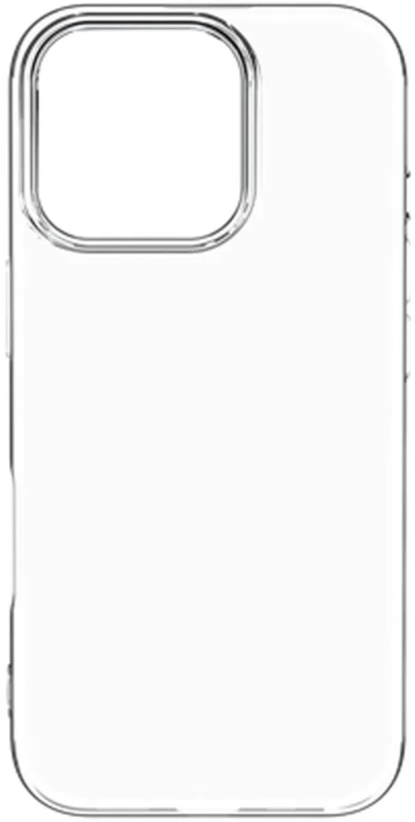 Just in Case iPhone 16 Pro Max Hoesje Siliconen Transparant