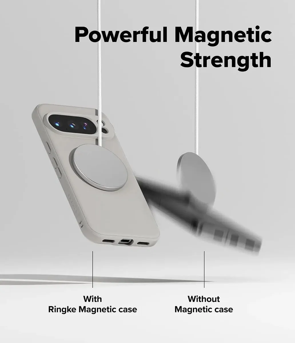 Ringke Onyx Magnetic Hoesje Grijs - MagSafe/Qi2 voor Google Pixel 10 Pro XL