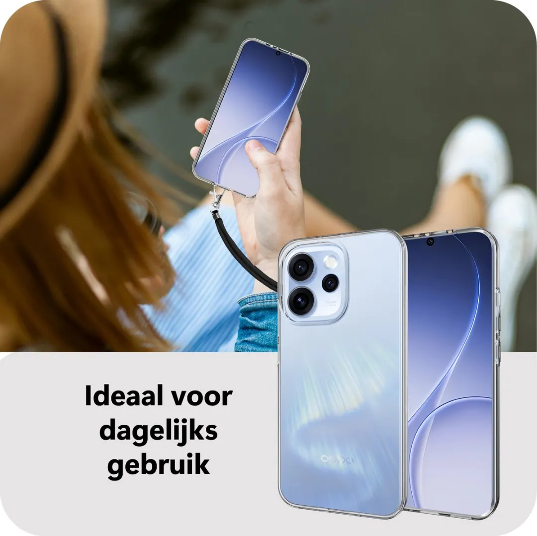 Just in Case Hoesje Oppo Reno 15F - Transparant - MOO2880KL0L