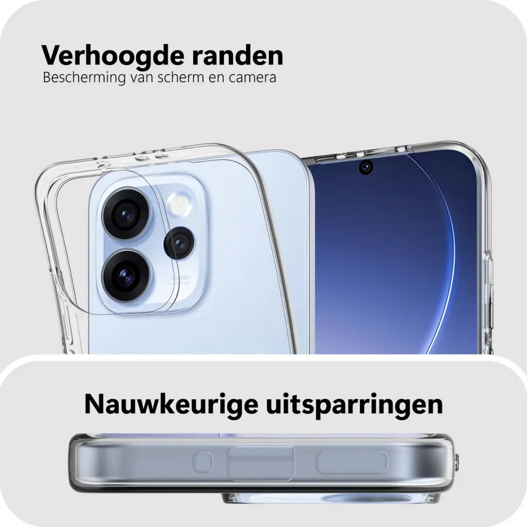Just in Case Oppo Reno15F Hoesje Siliconen MOO2880KL0 - Transparant